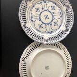 2 assiettes à dessert Schwarzenhammer bleu