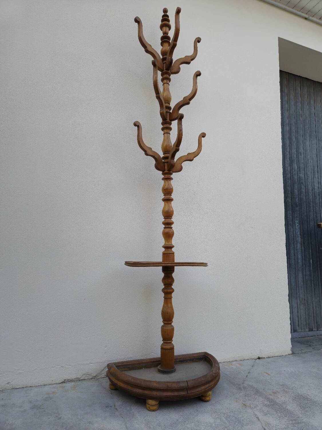 Antique 19th century parrot coat rack