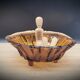 12-point molded glass bowl