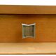 Table de chevet vintage 1950 bois clair