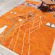 Large handmade colourful rug, 305 x 200 cm - G1020