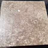 Art Deco oak and marble bedside tables