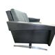 Vintage 70s armchair / sofa / couch with chrome frame