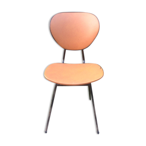 Chaise vintage en skaï