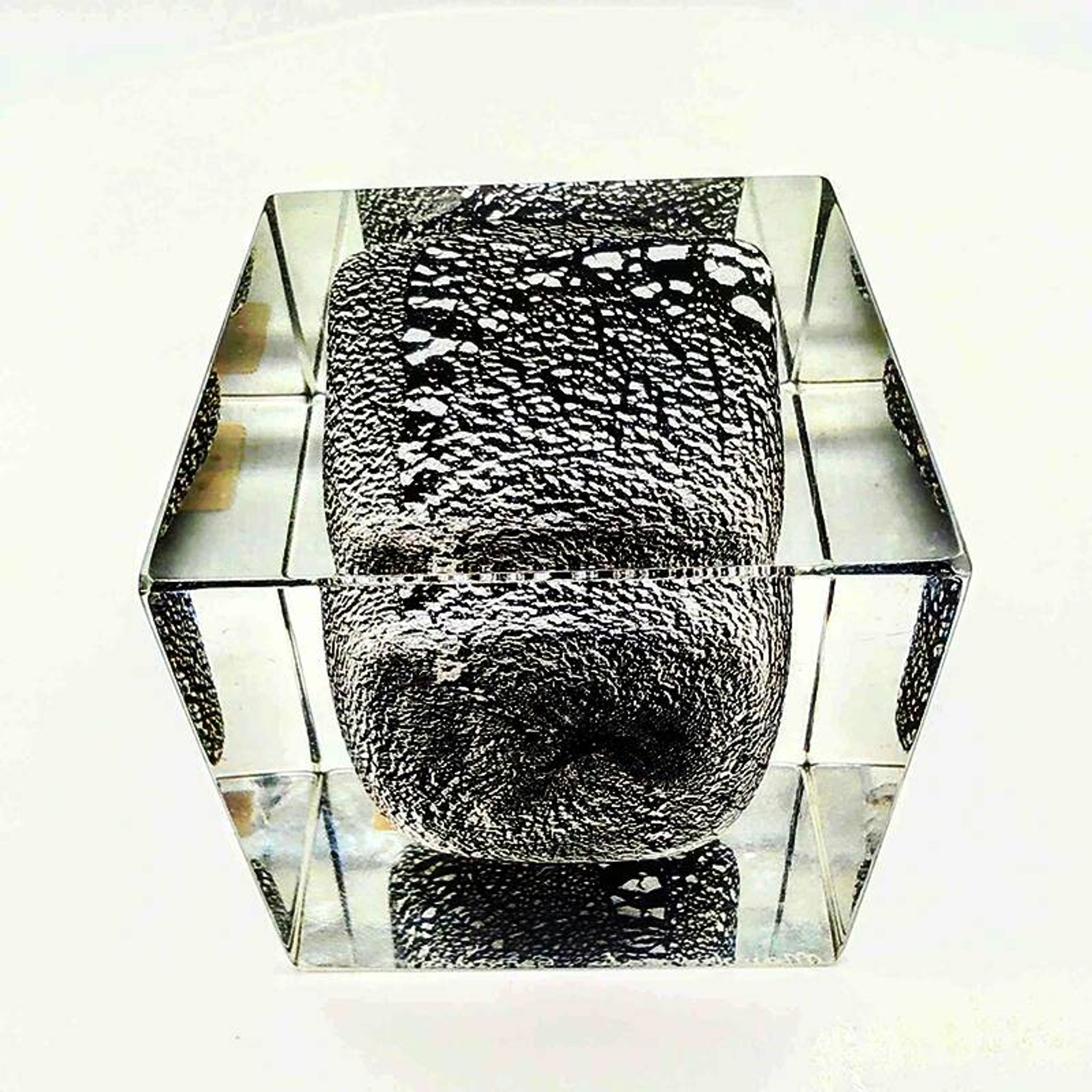 1970 rare Murano glass lighter by Mandruzzato