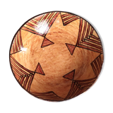 Kabyle wall dish in terracotta, 70s