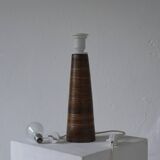 Grand pied de lampe de table en grès | Irma Yourstone | Suède | Années 1960