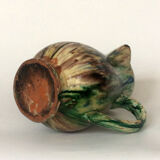 Glazed earth jug