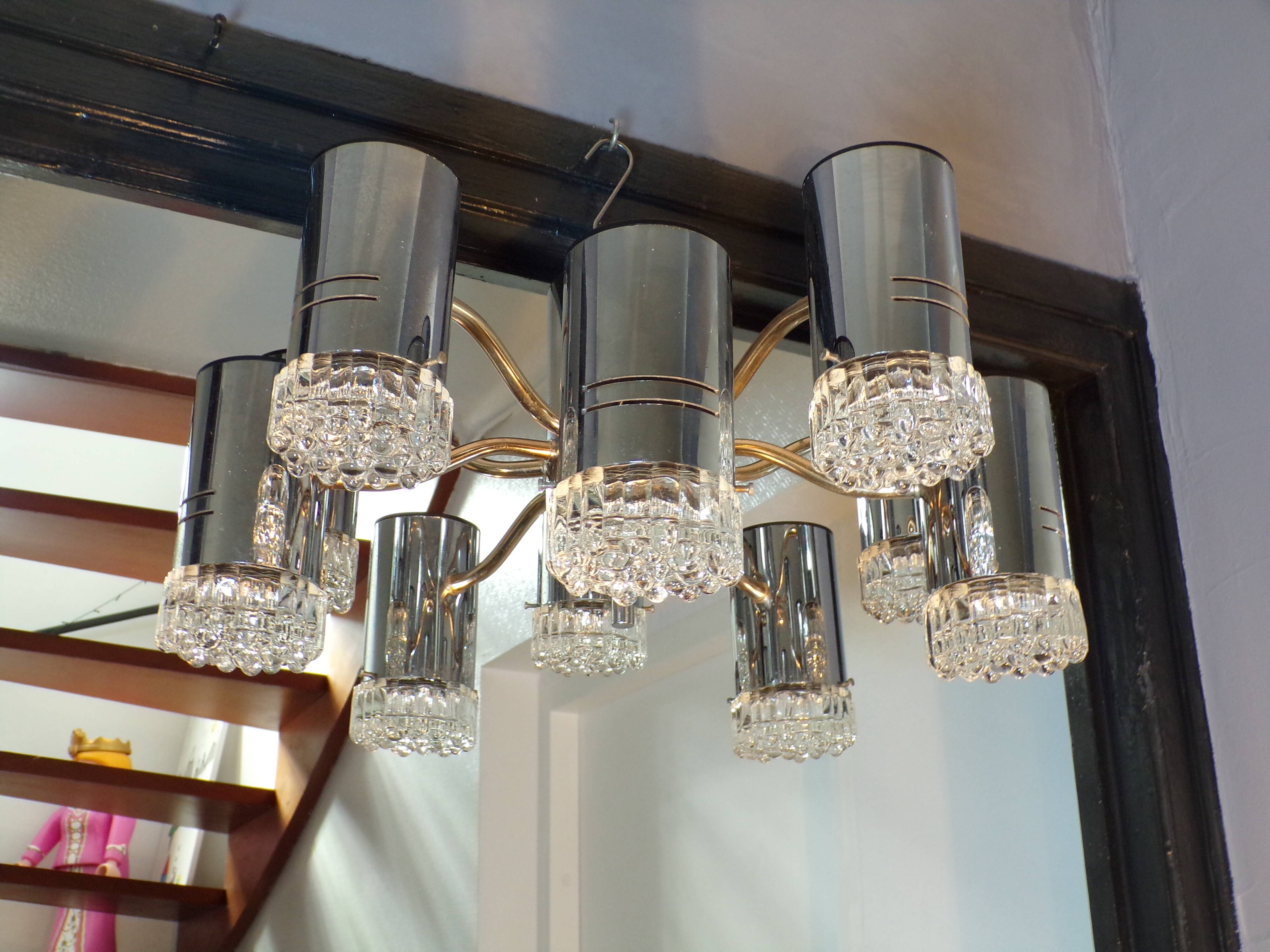 Sciolari house chandelier 10 lights