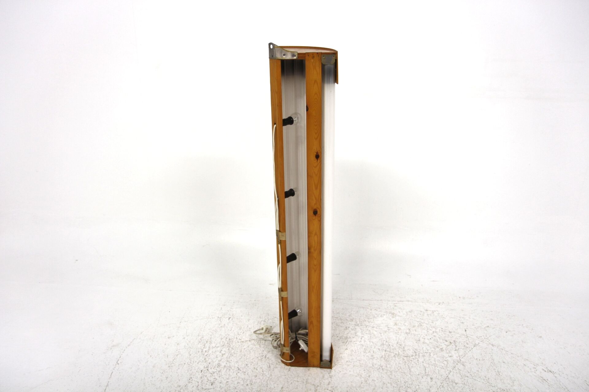 Glass wall lamp "Barber", Sweden, 1960