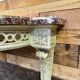 Console murale de style Louis XVI, années 1970