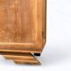 Art Deco Parisian glass-fronted wardrobe, demountable