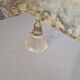 Suspension holophane verre et laiton