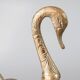 Mid century swan magazine rack by maison jansen