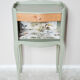 Louis XV style bedside, revamped