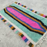 Handmade Berber rug in pure wool, size 240 x 160 cm