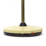 Floor lamp with white metal reflector, 1940s