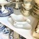 Saucière en porcelaine blanche