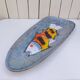 Fish service, Niderviller earthenware, vintage
