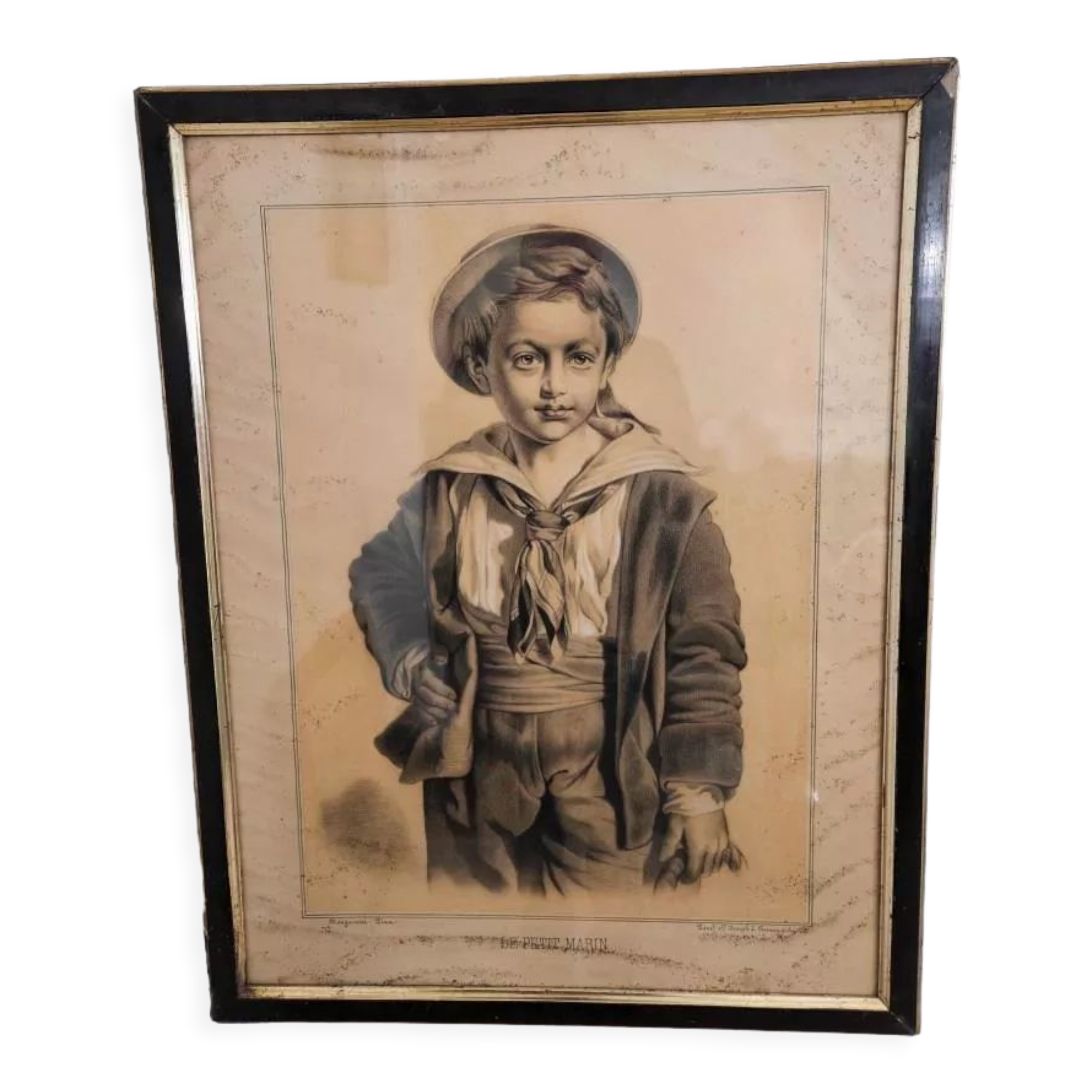 Portrait of the little sailor