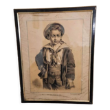 Portrait of the little sailor