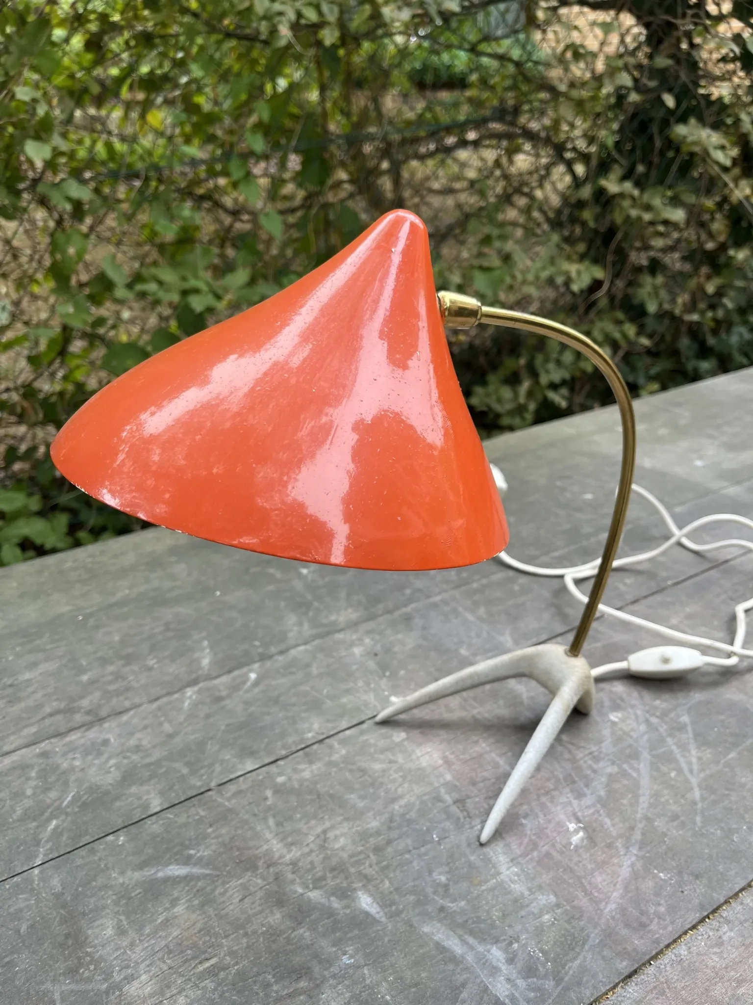 Crowfoot desk lamp by Karl-Heinz Kinsky