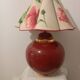 Lampe vintage avec pied rond