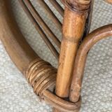 Fauteuil en rotin 1960