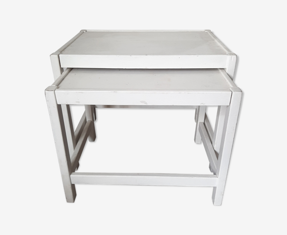 Paire de tables gigognes