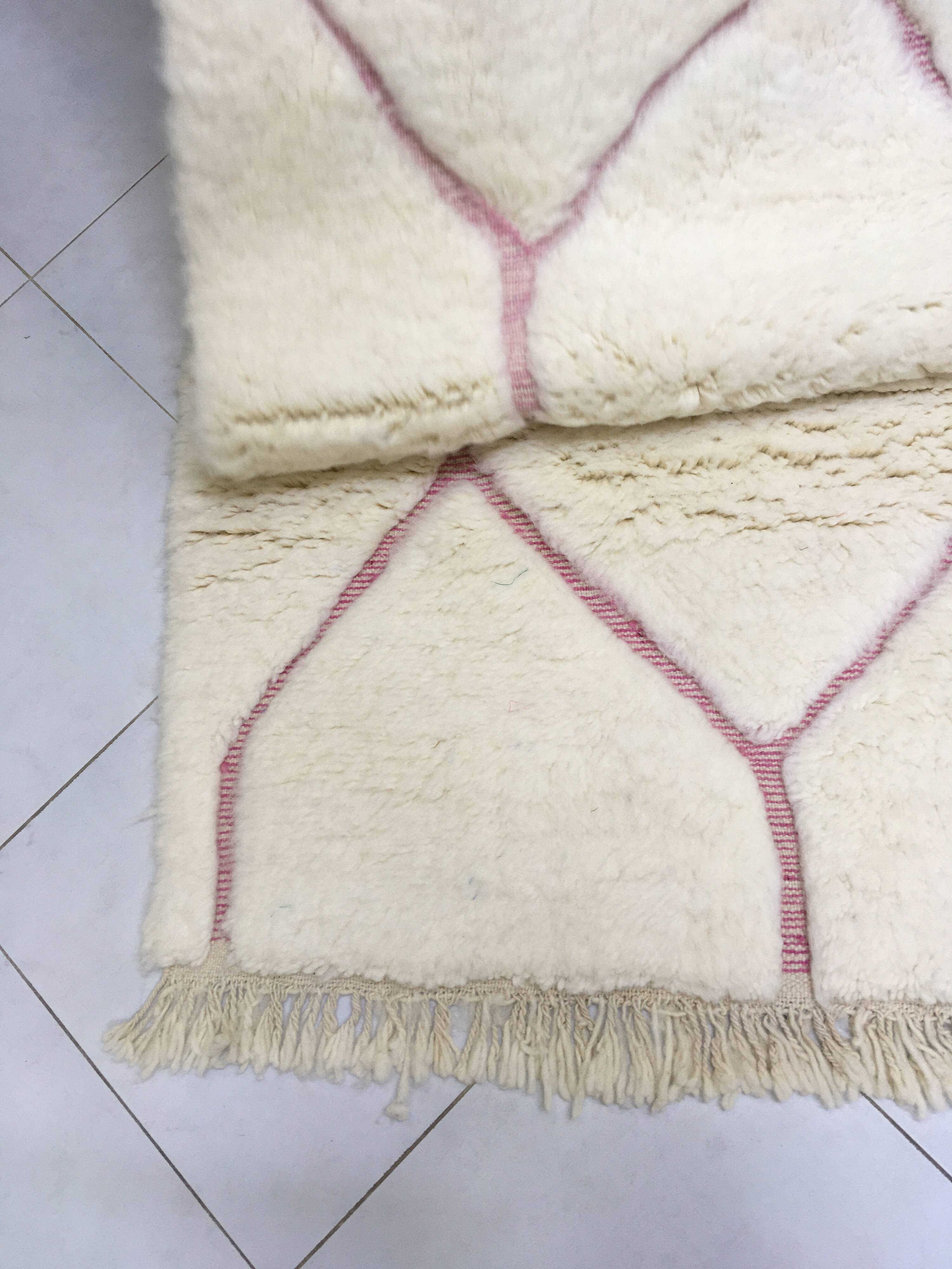 Tapis Beni Ouarain Berbère 251 x 160 cm