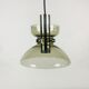 Lampe à suspension en verre rare de Limburg, années 1970