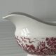 Porcelain gravy boat 'The constable series Bicentennial' pink