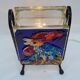 Lamp atmosphere vintage rooster in glass mosaic 1960