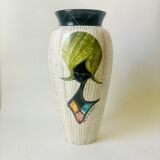 Double-sided ceramic vase