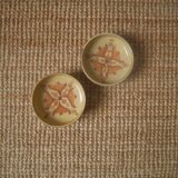 Coupelles décorative céramique artisanale décor ethnique poterie handmade campagne slow