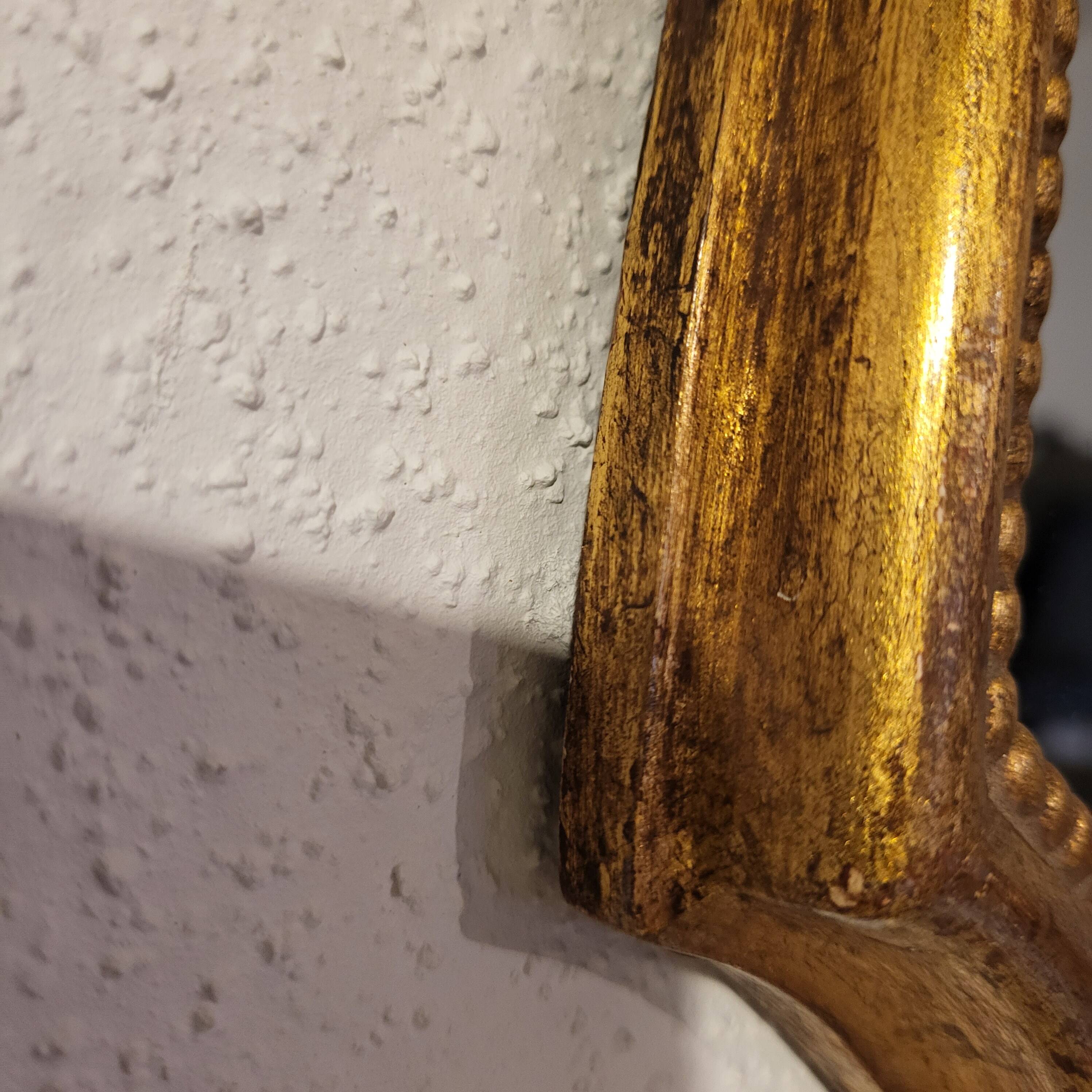 Large baroque mirror