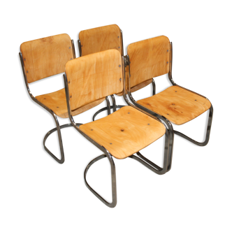Set of four chairs design