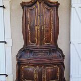 Rounded buffet in venetian baroque style