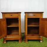 Philippe louis style bedside pair