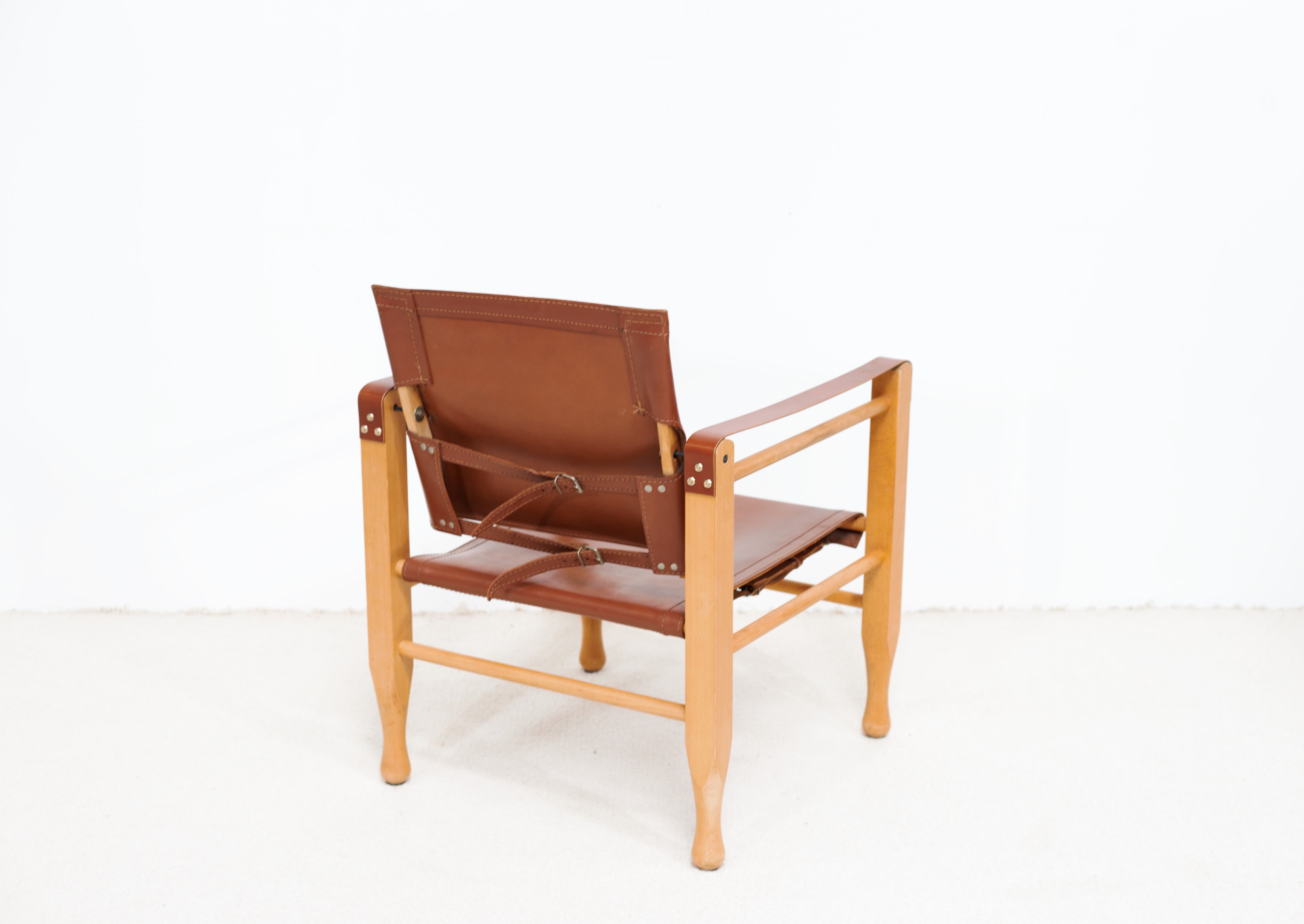Safari armchair Aage Bruun & Son