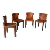 Ensemble de 4 chaises Paganini — Luciano Frigerio pour Frigerio di Desio, I