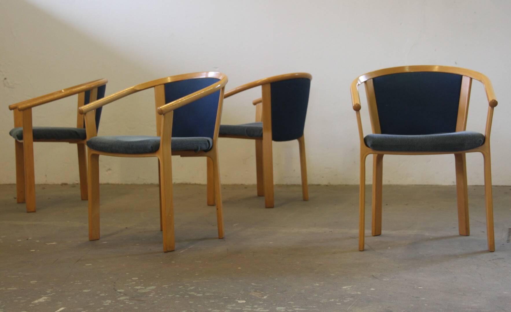 Beech Wood Dining Chairs by Rud Thygesen & Johnny Sørensen for Magnus Olese