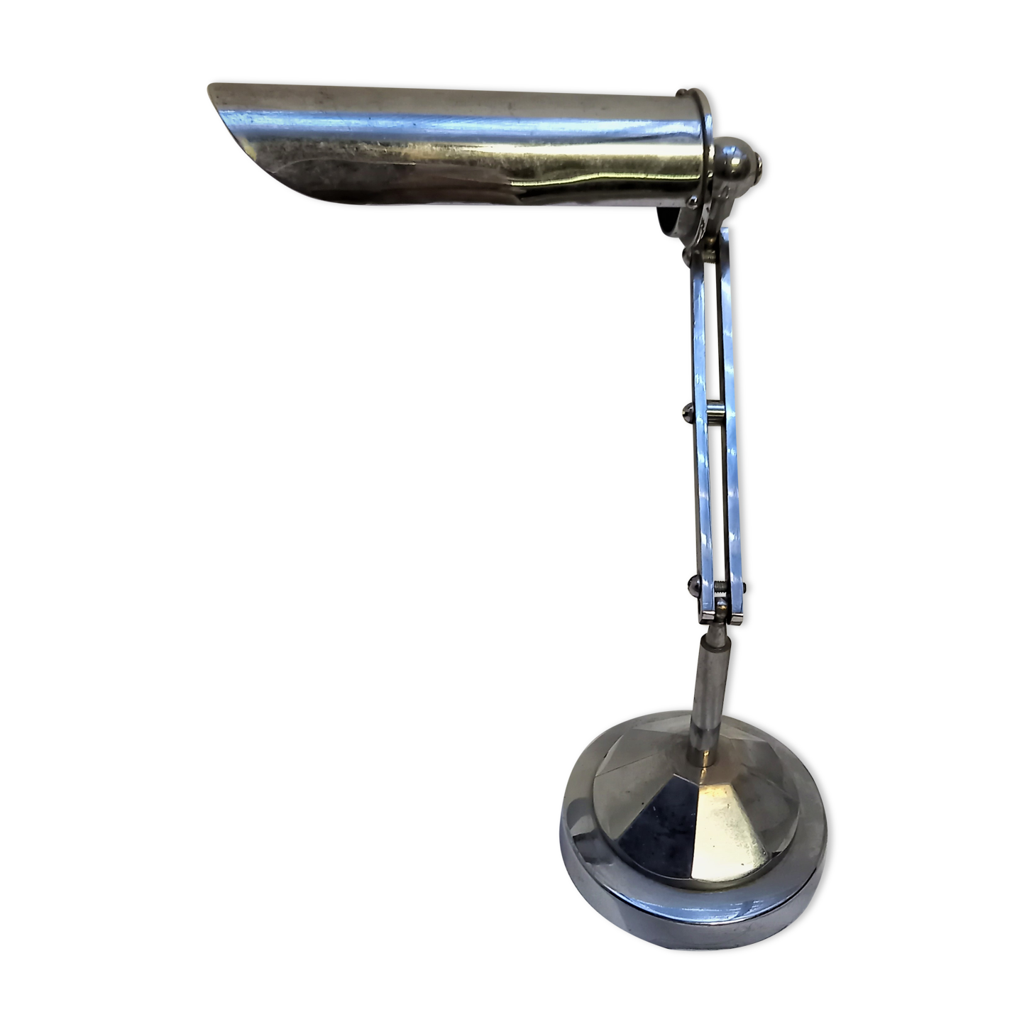 Vintage metal piano lamp 1940s/1950s
