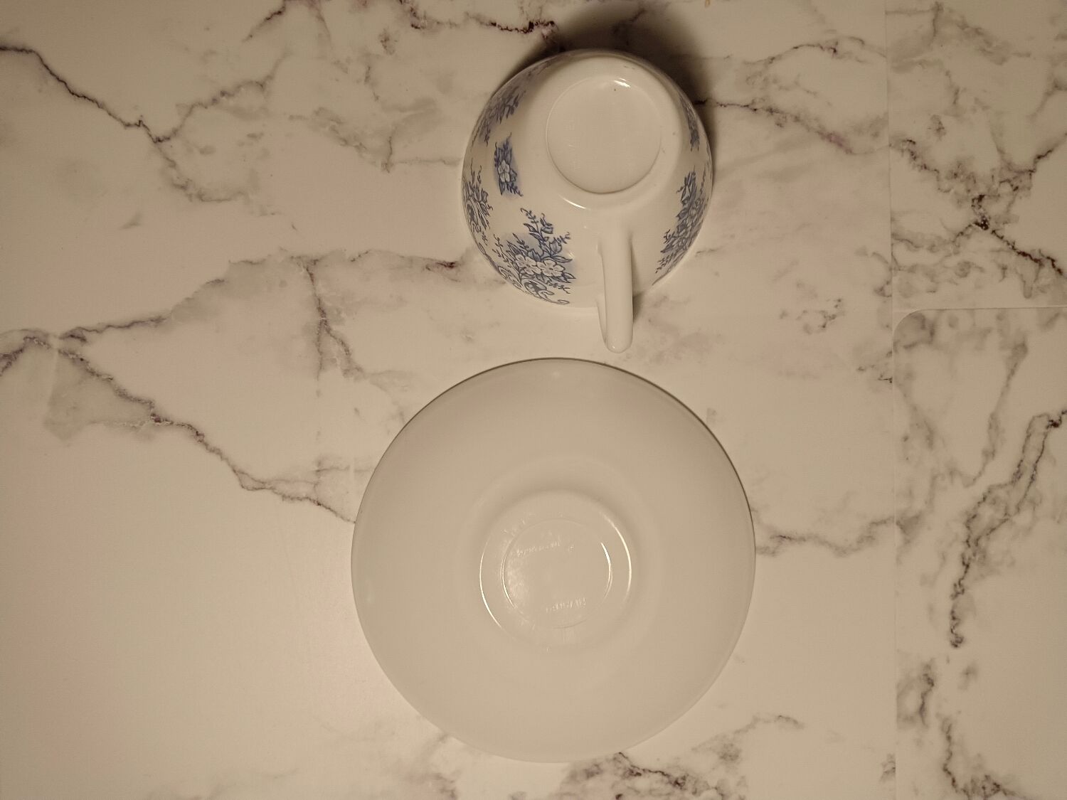 Rivanel France royal cups with saucers