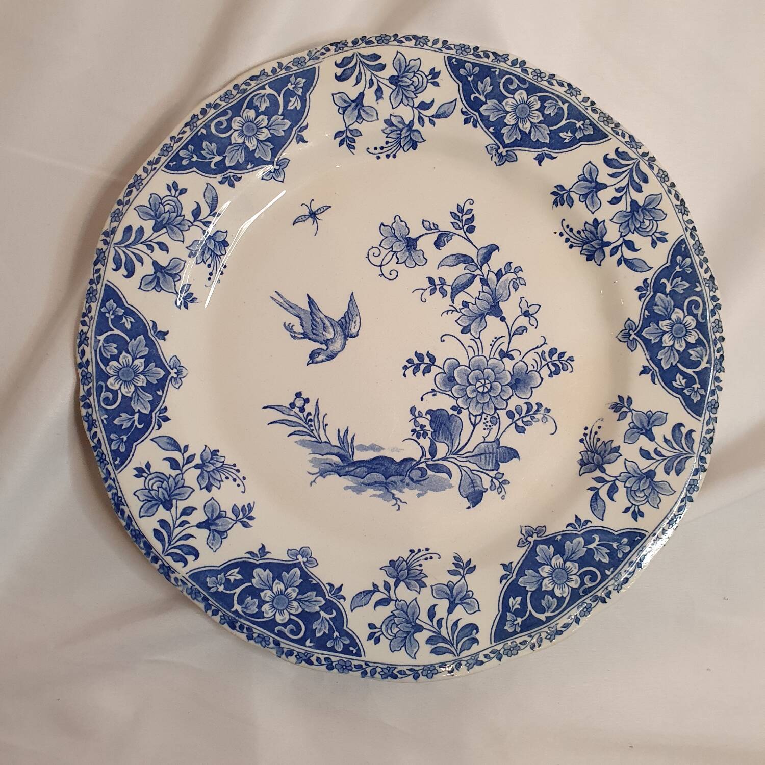 Gien Delft dinner plates