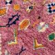 New M'rirt Berber rug in pink and orange wool – 150 × 200 cm