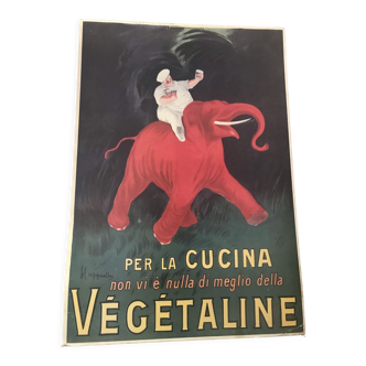 Vegetaline advertising card