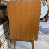 Oak buffet enfilade