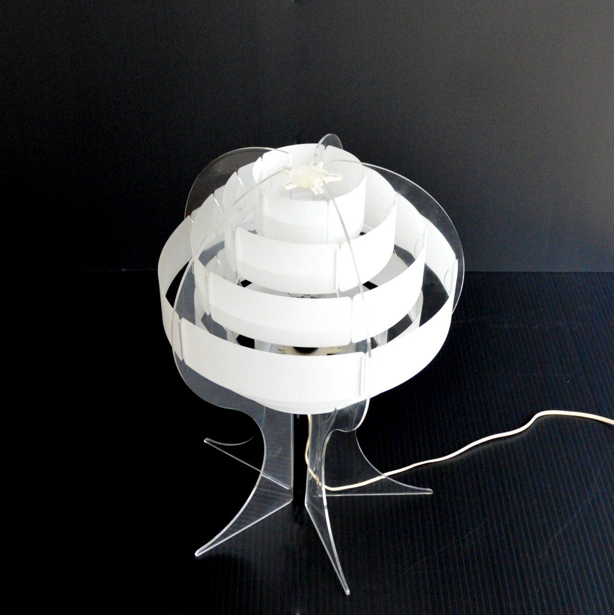 Danish table lamp by Flemming Brylle - Preben Jacobsen vintage 1960s