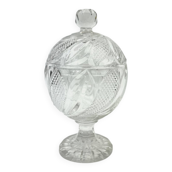 Bonbonnière en cristal Napoléon III — Beyit